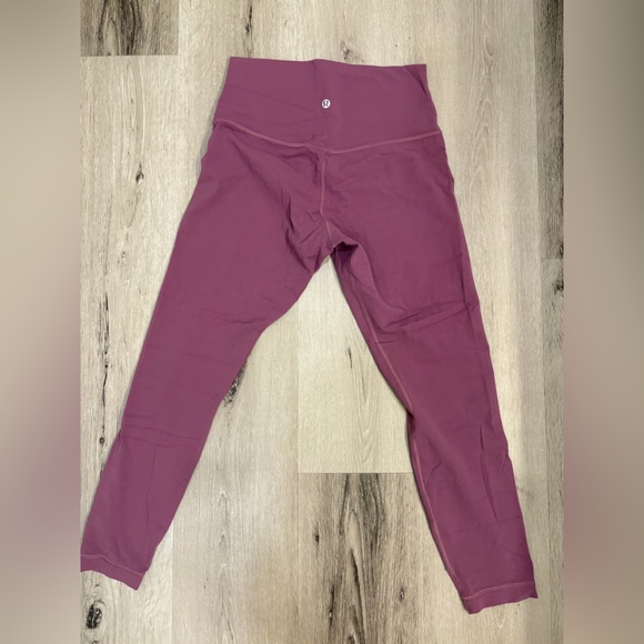 Lululemon align Asia fit leggings size L plum ish color *Rare color* - Picture 2 of 6